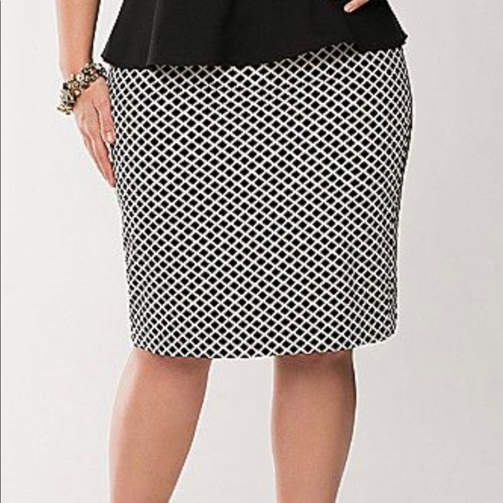 Lane Bryant A-Line Skirt. NWOT
